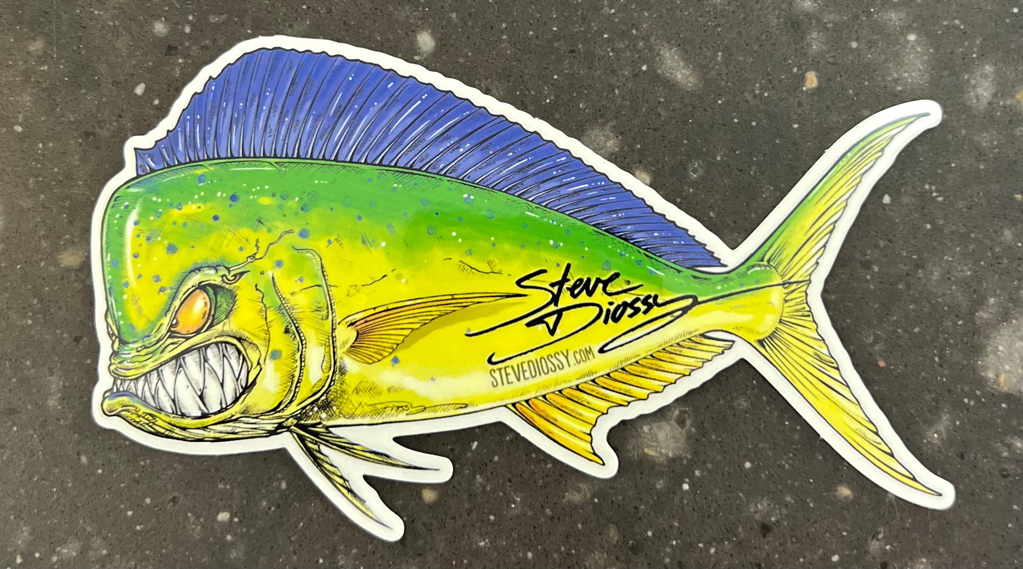"Mad Mahi" Mini Sticker