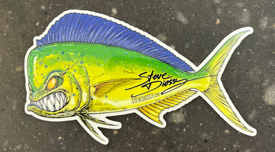 "Mad Mahi" Mini Sticker