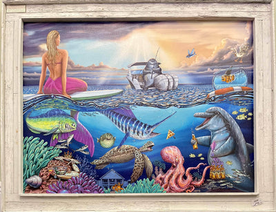 "Overboard" Limited Edition Canvas