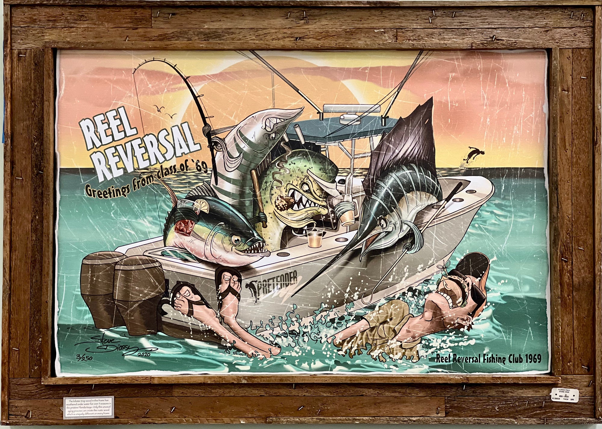 "Reel Reversal" Limited Edition Canvas