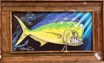 "Mad Mahi LP" Limited Edition Canvas