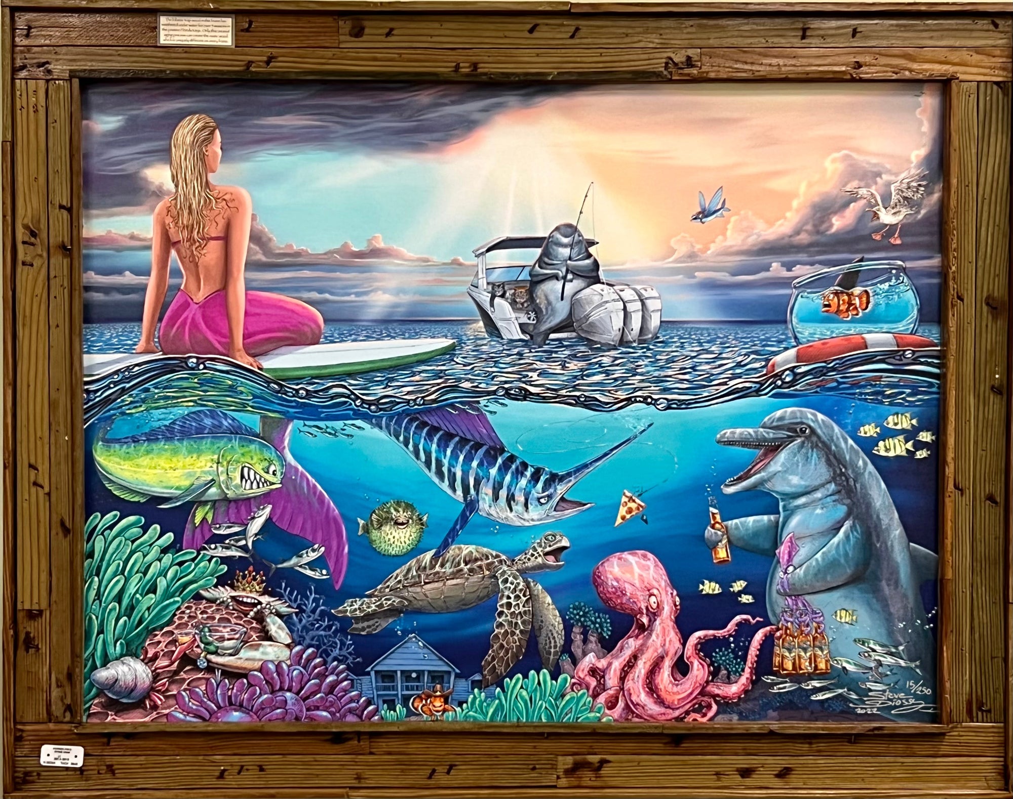 "Overboard" Limited Edition Canvas