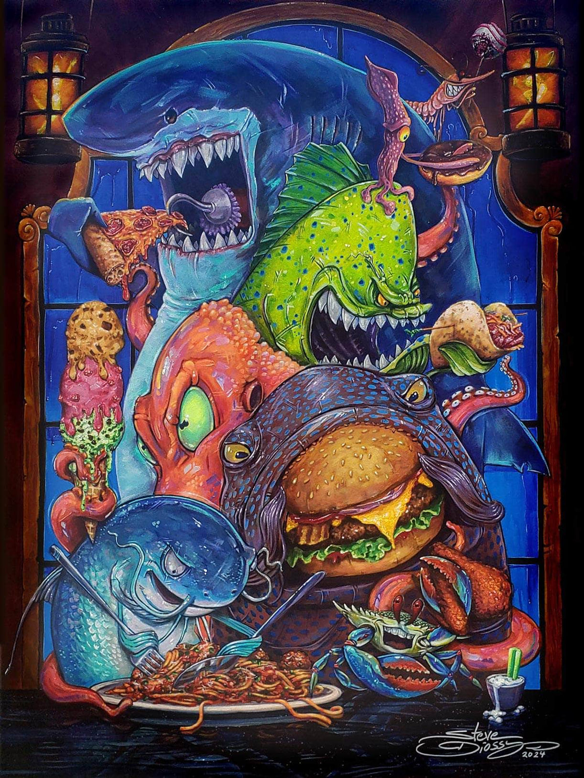 "Seafood See Food" Shop by Design