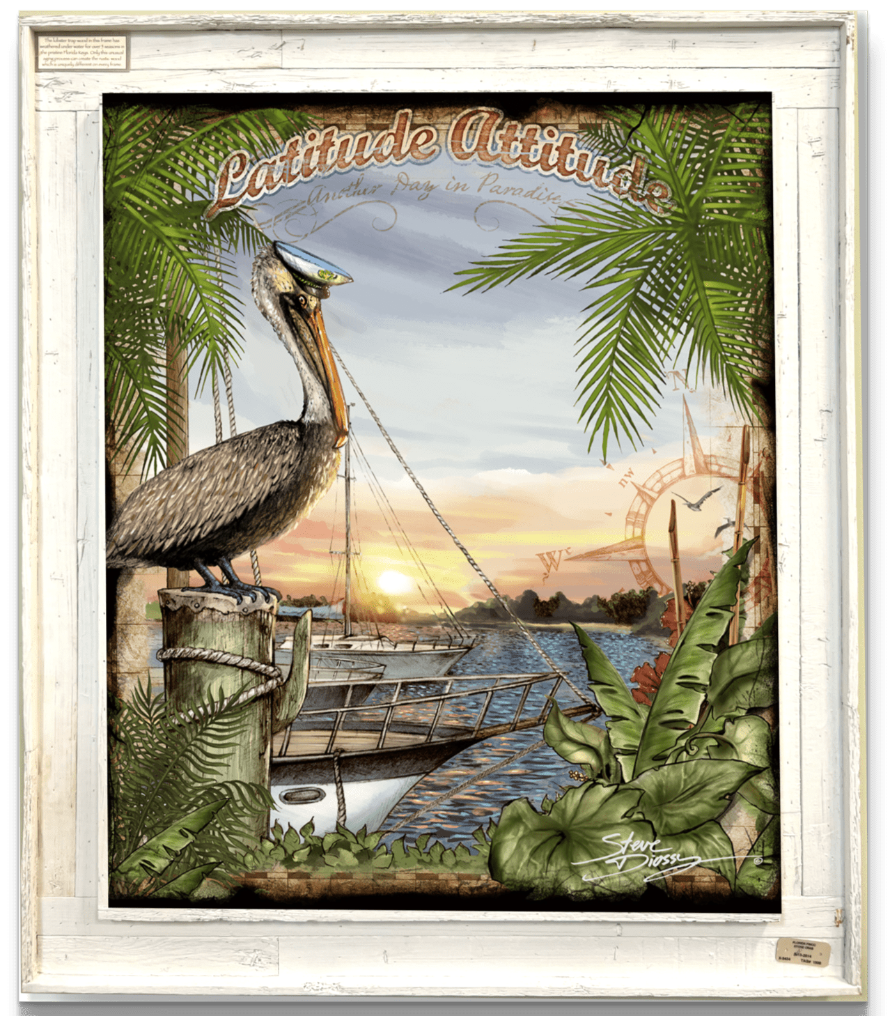 "Latitude Attitude" Limited Edition Canvas