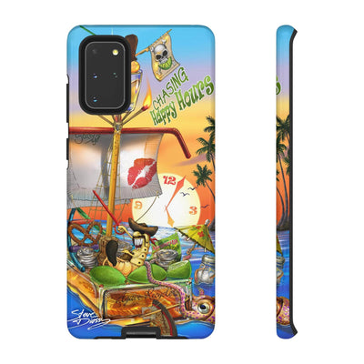 "Chasing Happy Hours" Tough Phone Cases