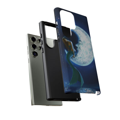 "Mermaid in the Moon" Tough Phone Cases