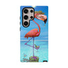 "Dirty Flamingo" Tough Phone Cases