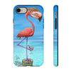 "Dirty Flamingo" Tough Phone Cases