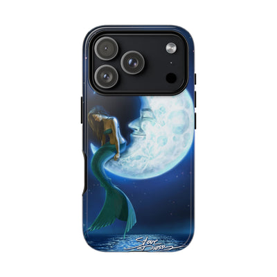 "Mermaid in the Moon" Tough Phone Cases
