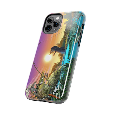 "Gator Fishing" iPhone Cases