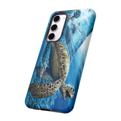 "Turtley Tubular" Tough Phone Cases
