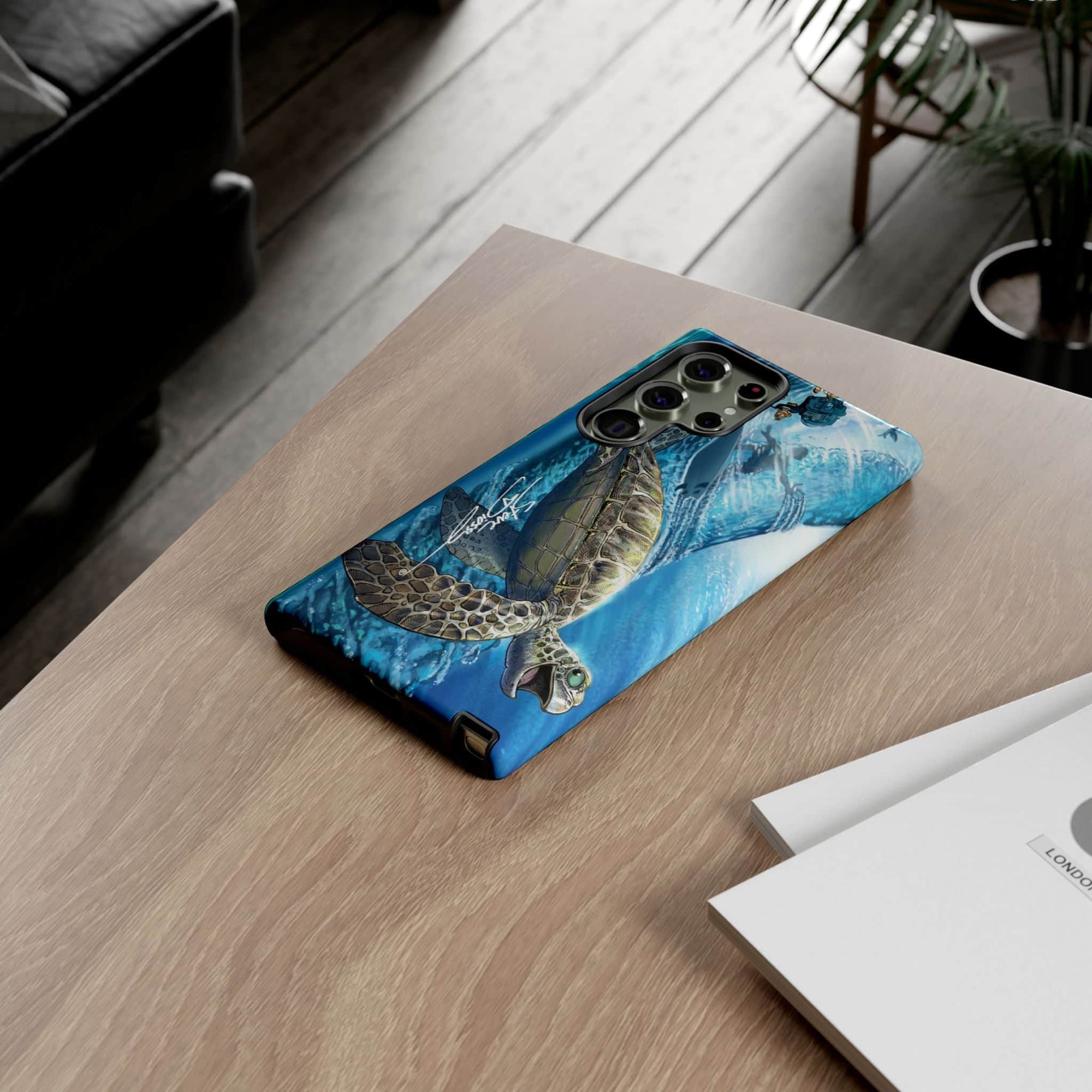 "Turtley Tubular" Tough Phone Cases