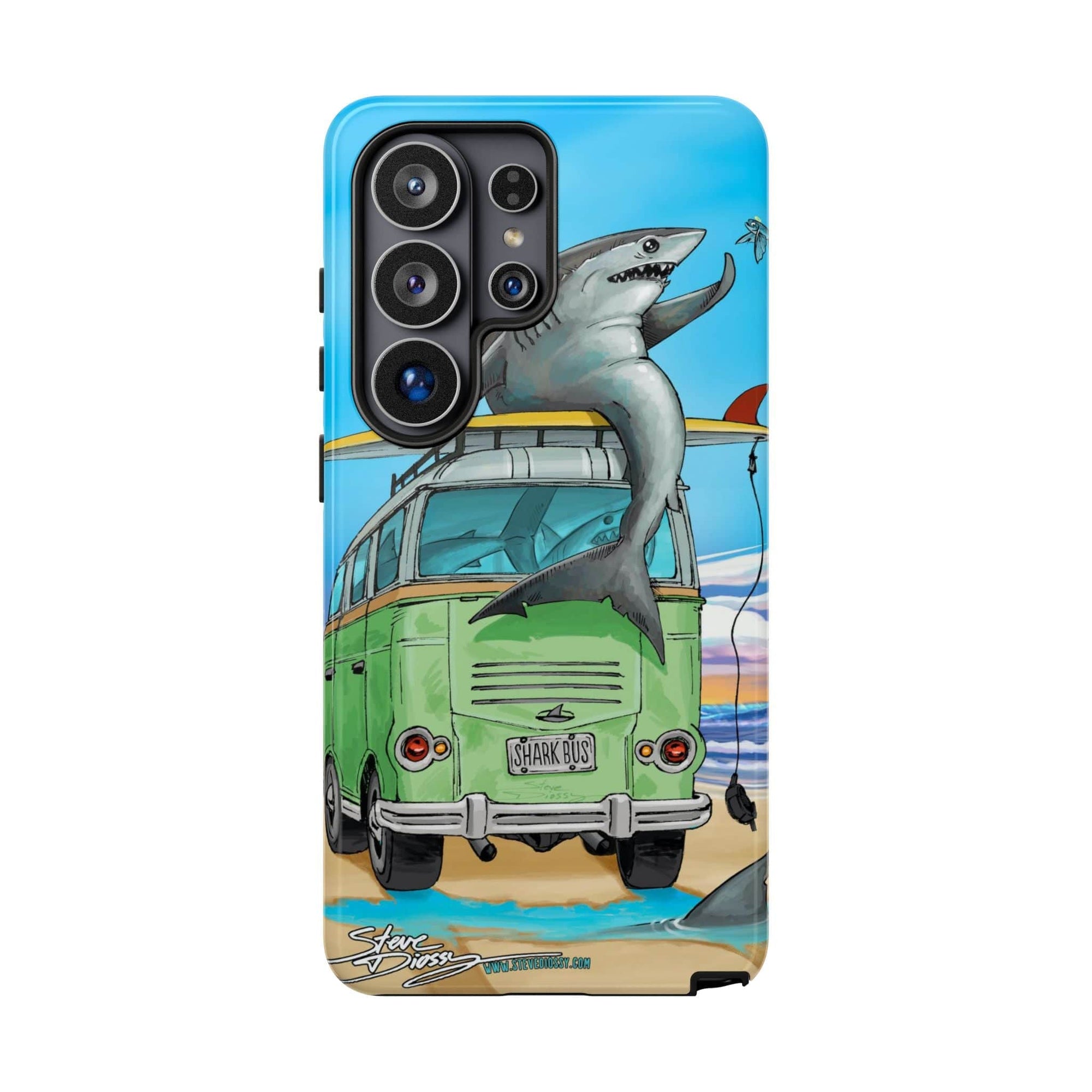 "Shark Bus" Tough Phone Cases