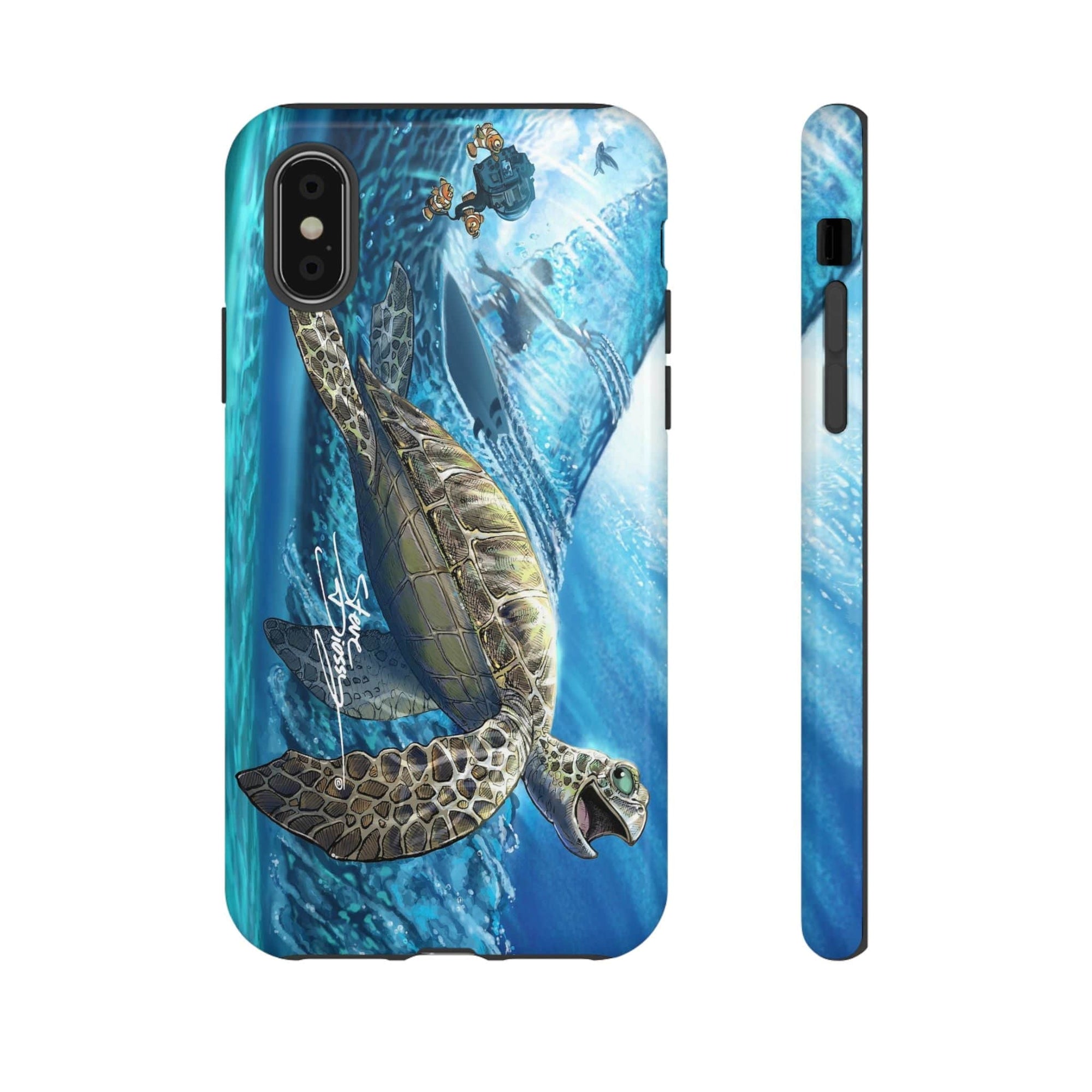 "Turtley Tubular" Tough Phone Cases