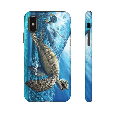 "Turtley Tubular" Tough Phone Cases