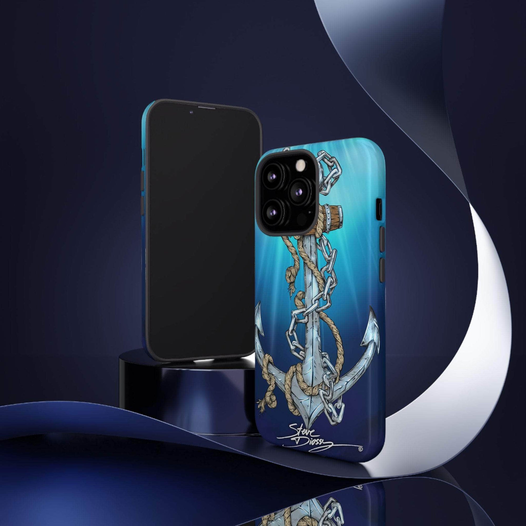"Anchors Aweigh" Tough Phone Cases