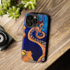 "Octopus the Connoisseur" Tough Phone Cases