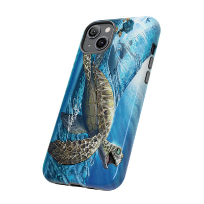"Turtley Tubular" Tough Phone Cases
