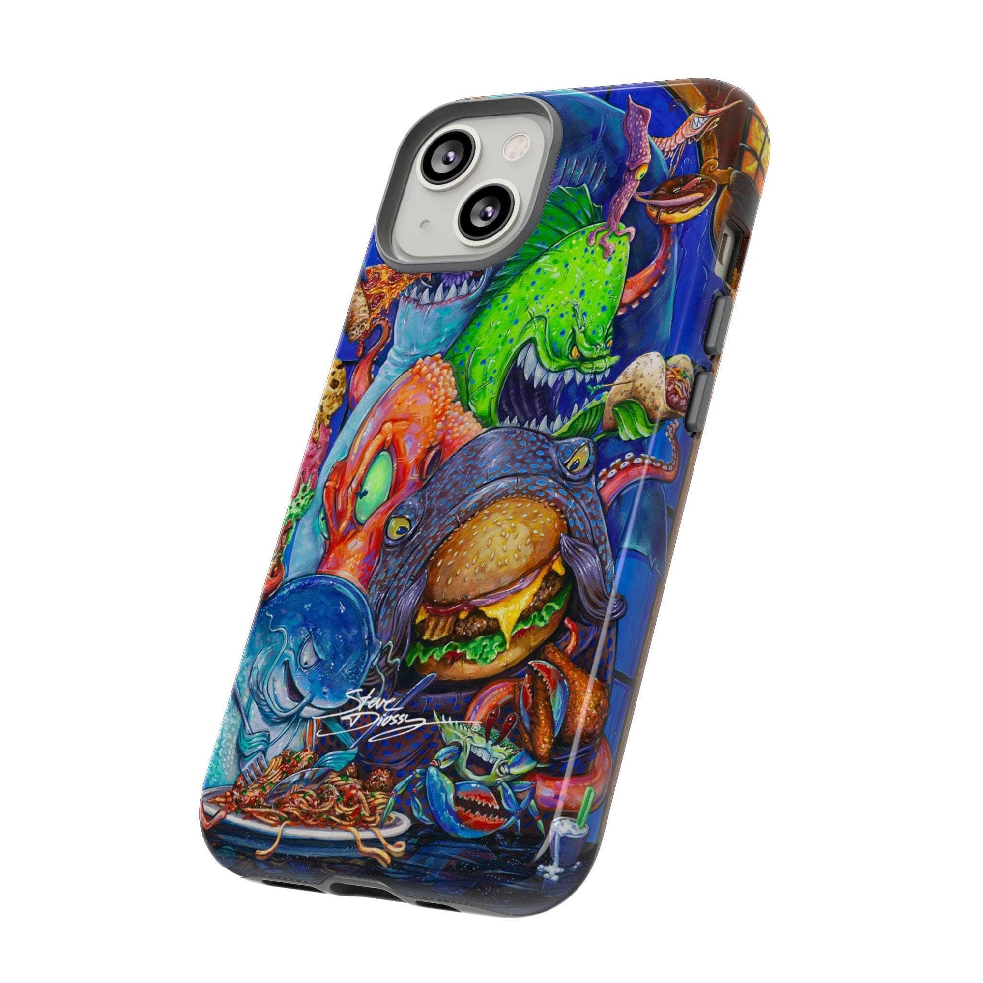 "Seafood See Food" Tough Phone Cases