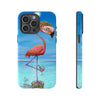 "Dirty Flamingo" Tough Phone Cases