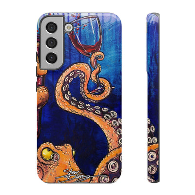 "Octopus the Connoisseur" Tough Phone Cases