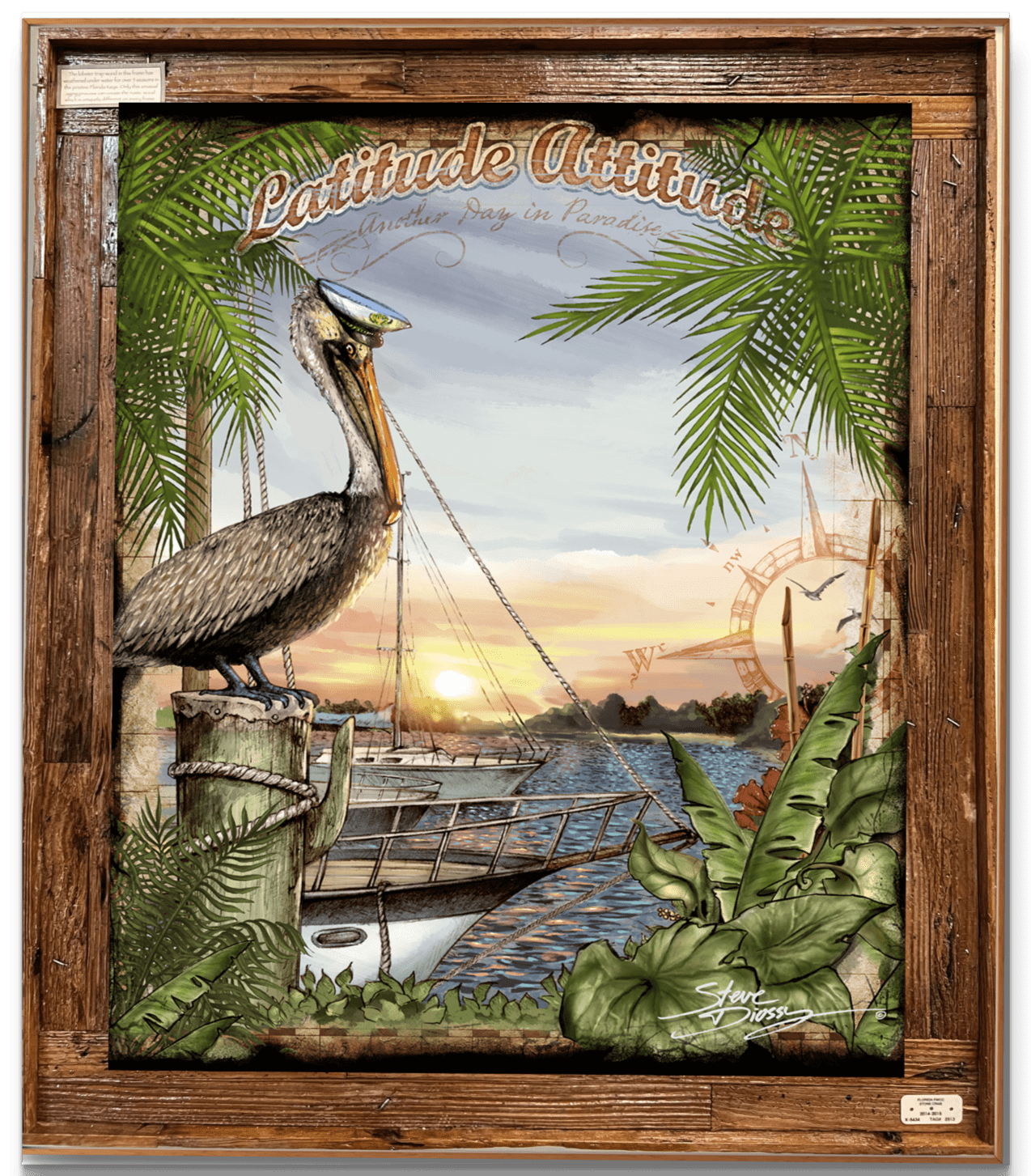 "Latitude Attitude" Limited Edition Canvas