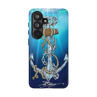 "Anchors Aweigh" Tough Phone Cases