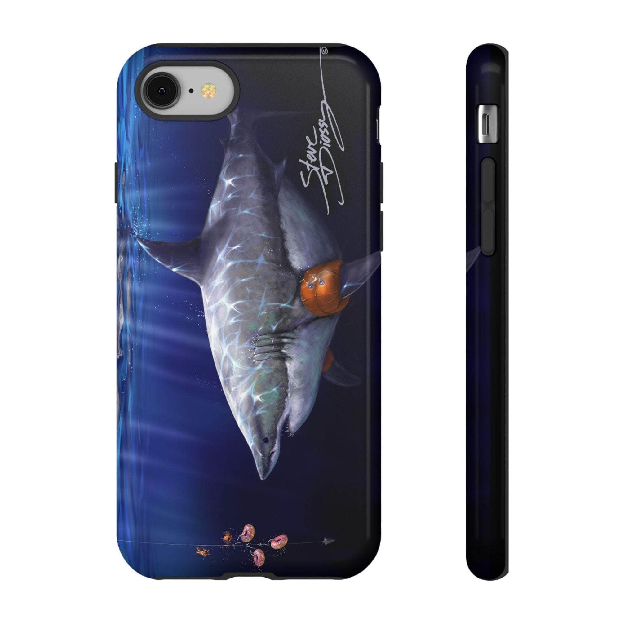"Donut Shark" Tough Phone Cases