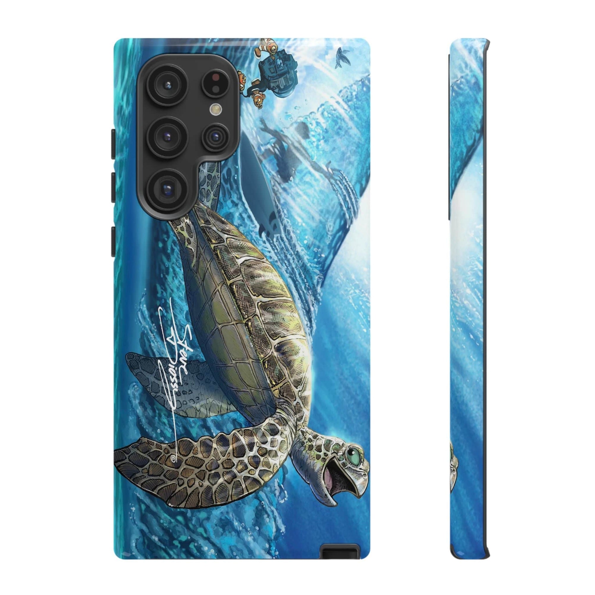 "Turtley Tubular" Tough Phone Cases