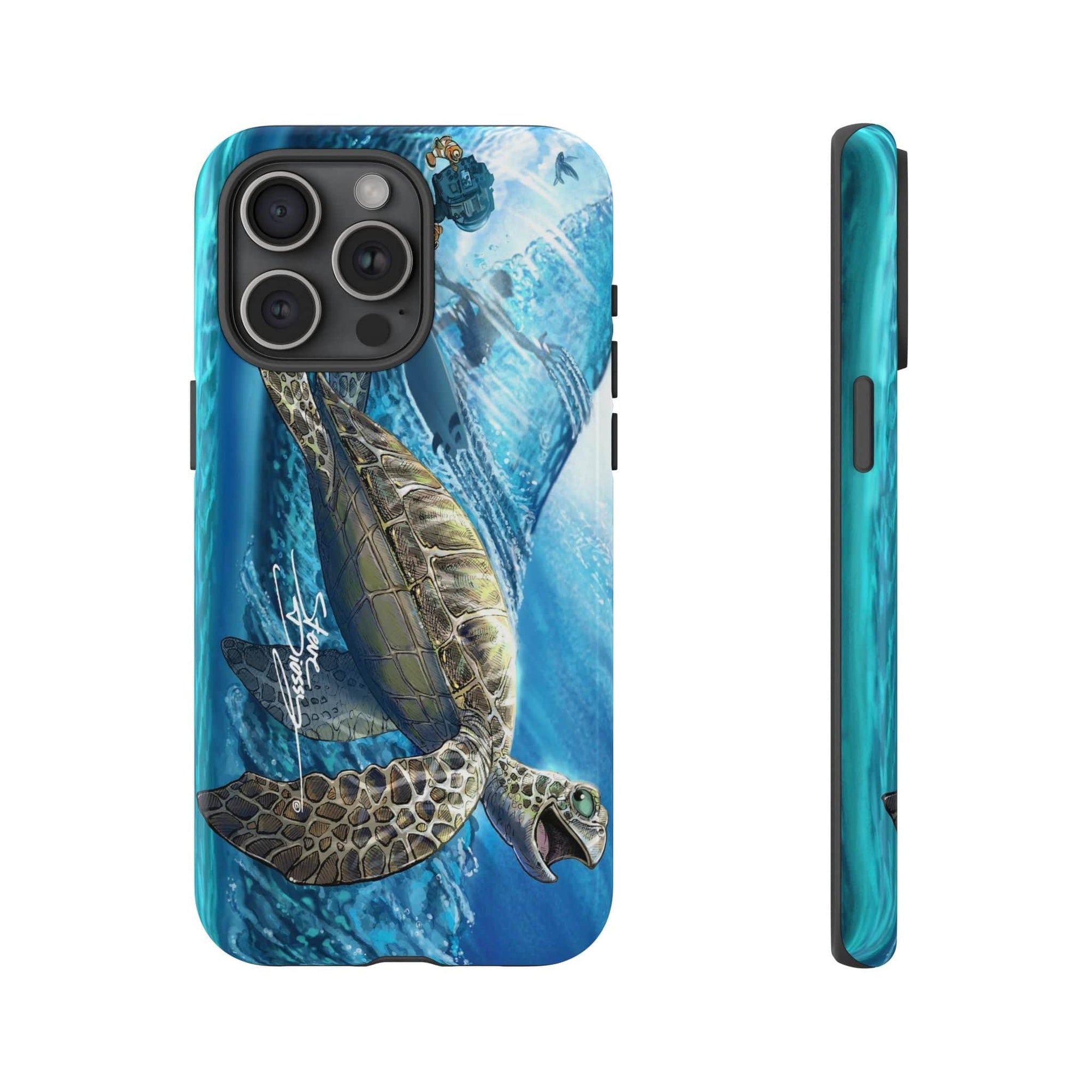 "Turtley Tubular" Tough Phone Cases