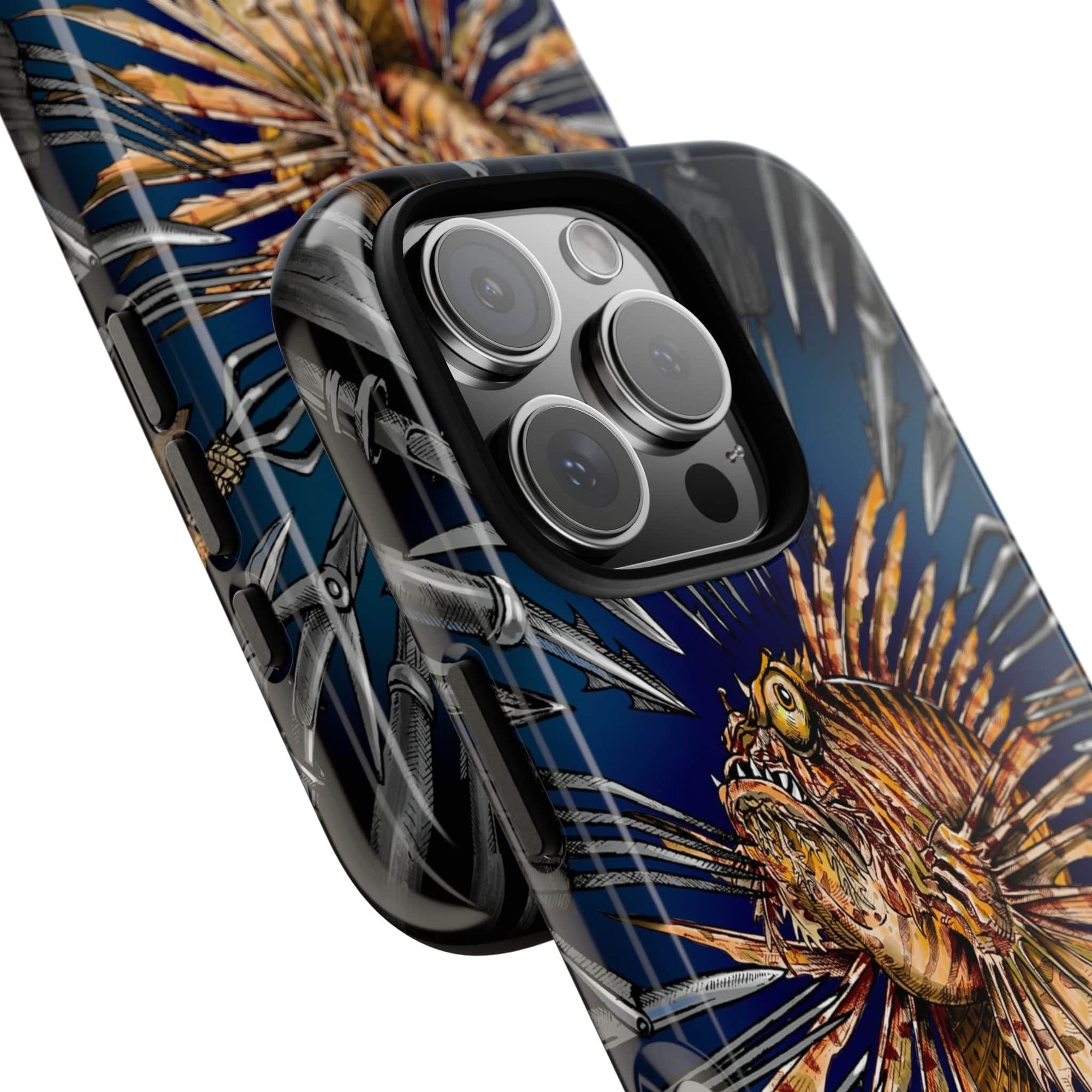 "Lionfish Wanted" Tough Phone Cases