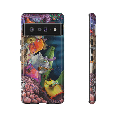 "Anemones Closer" Tough Phone Cases