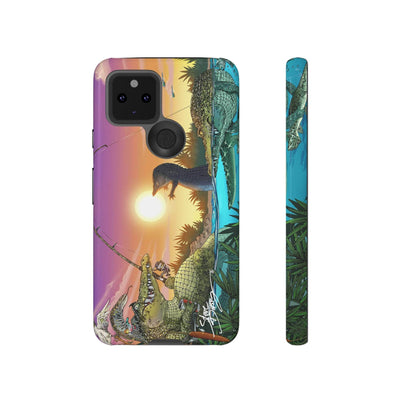 "Gator Fishing" Tough Phone Cases