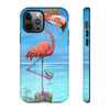 "Dirty Flamingo" Tough Phone Cases