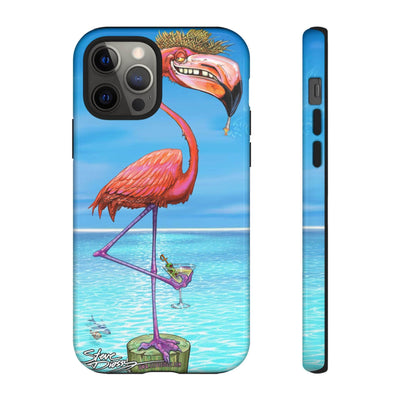 "Dirty Flamingo" Tough Phone Cases