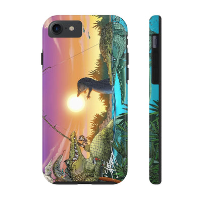 "Gator Fishing" iPhone Cases