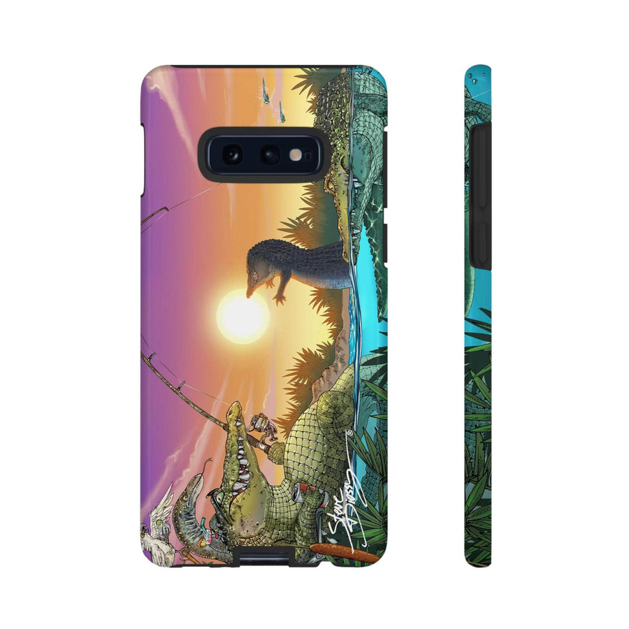 "Gator Fishing" Tough Phone Cases