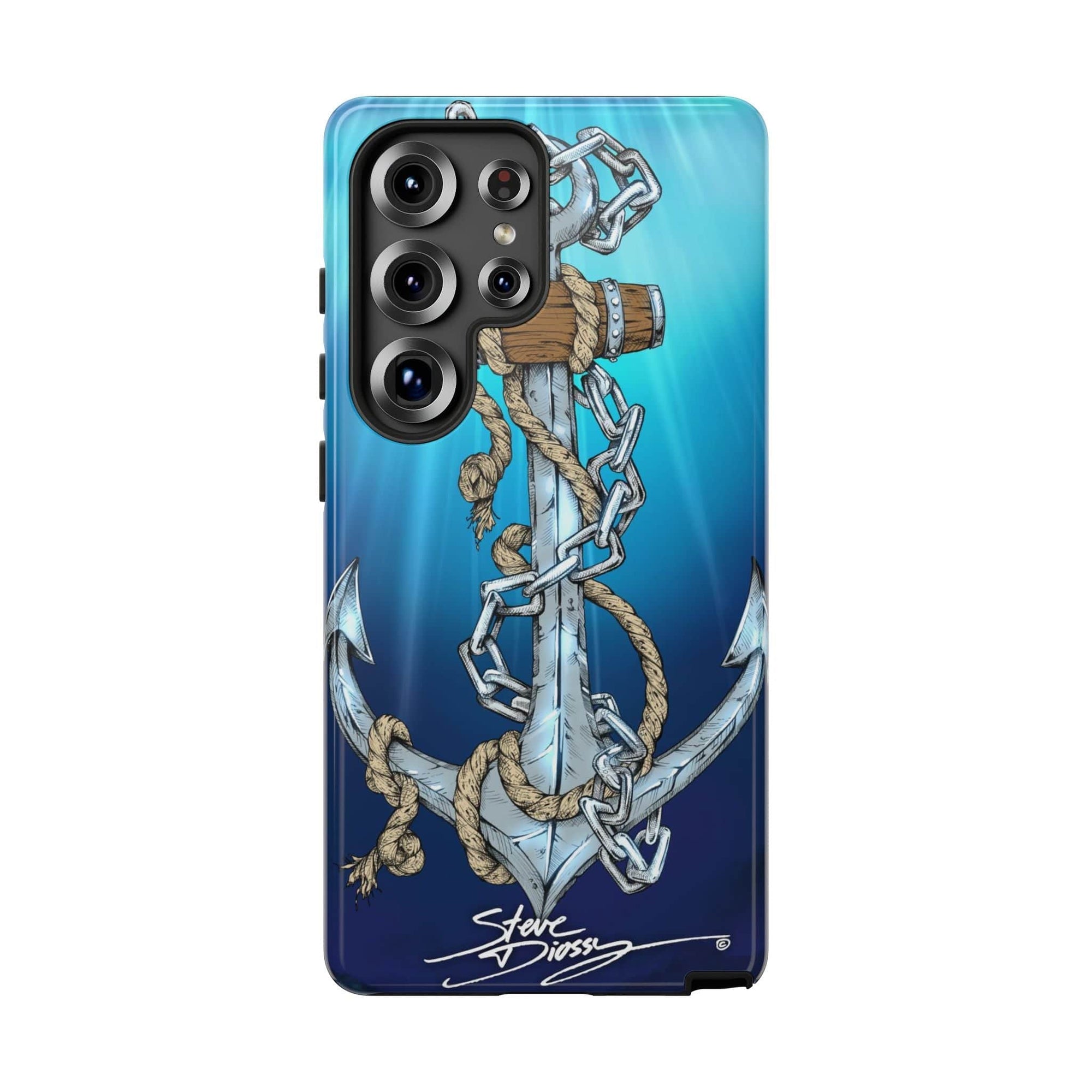 "Anchors Aweigh" Tough Phone Cases