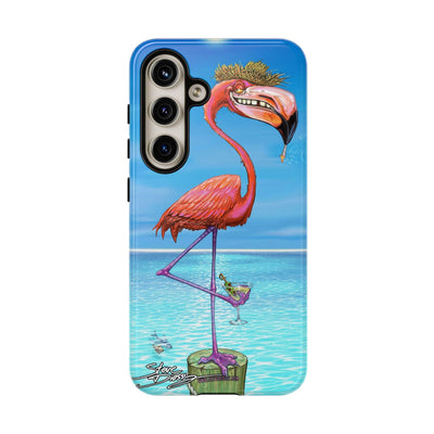 "Dirty Flamingo" Tough Phone Cases