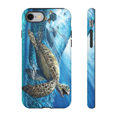 "Turtley Tubular" Tough Phone Cases