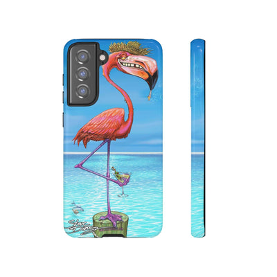 "Dirty Flamingo" Tough Phone Cases