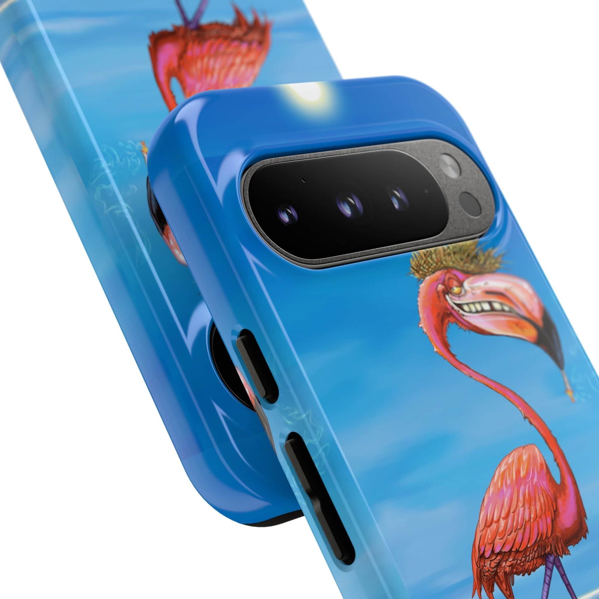 "Dirty Flamingo" Tough Phone Cases