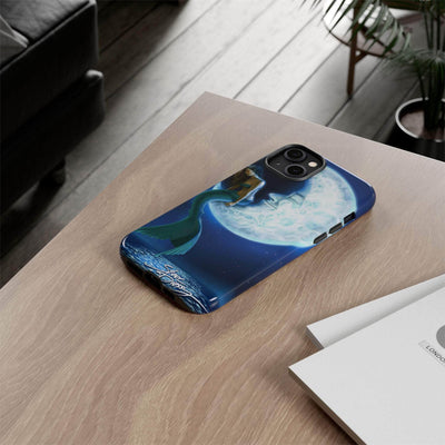 "Mermaid in the Moon" Tough Phone Cases