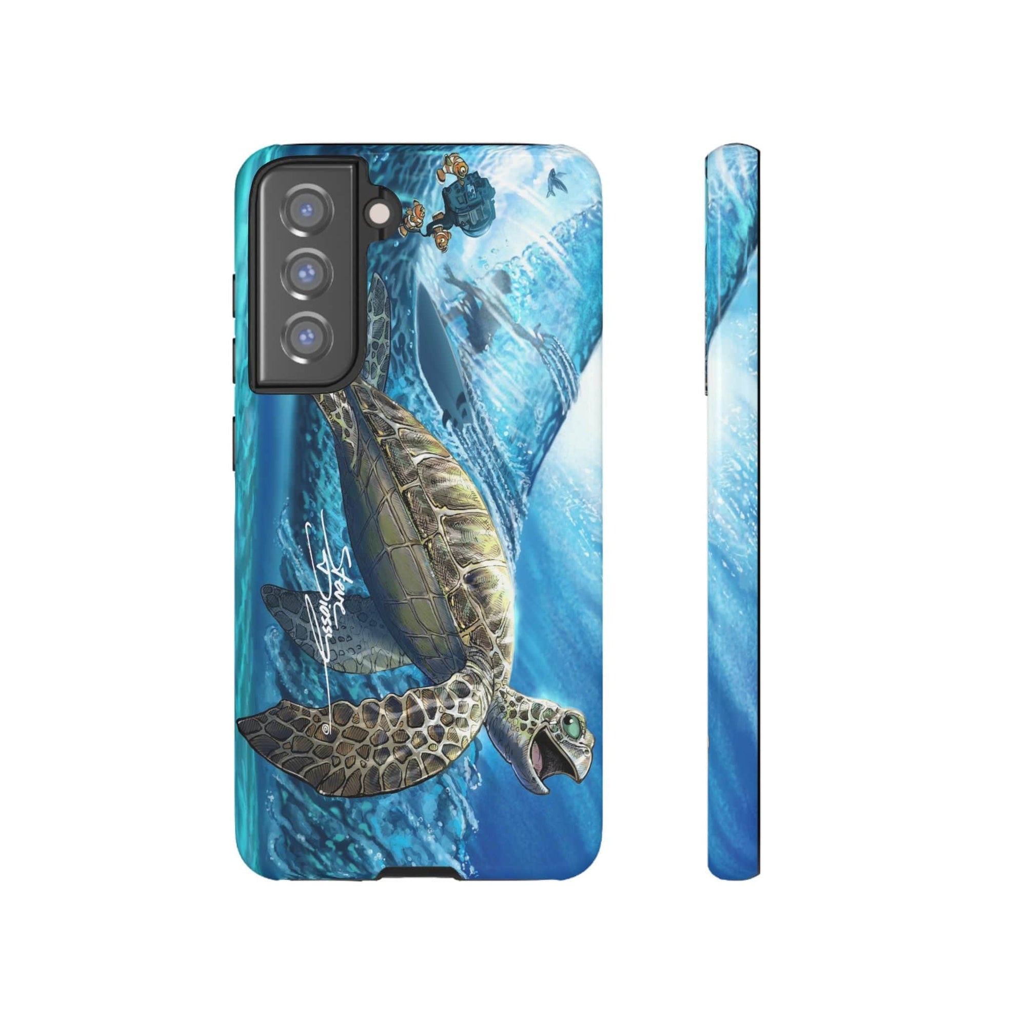 "Turtley Tubular" Tough Phone Cases