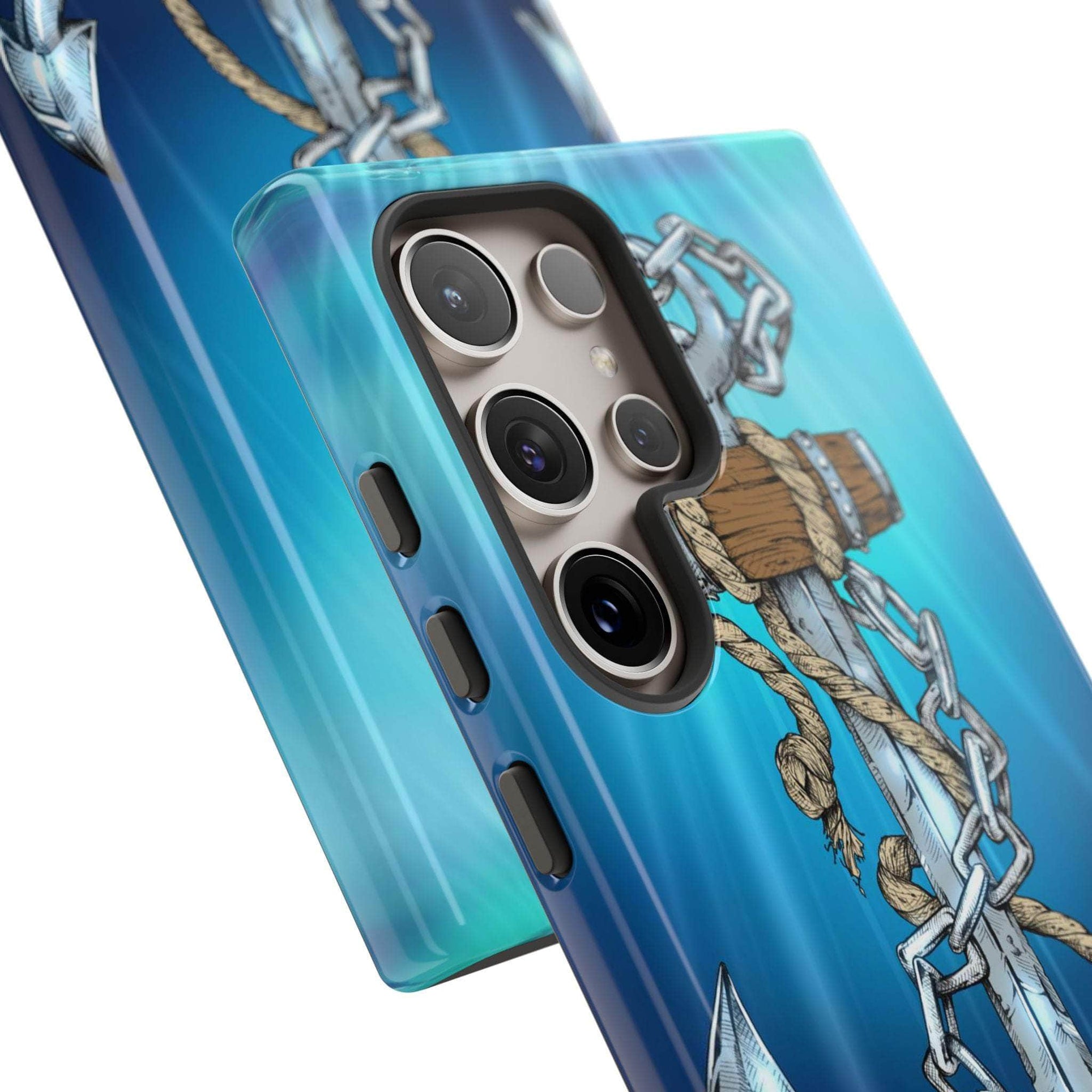 "Anchors Aweigh" Tough Phone Cases