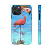 "Dirty Flamingo" Tough Phone Cases