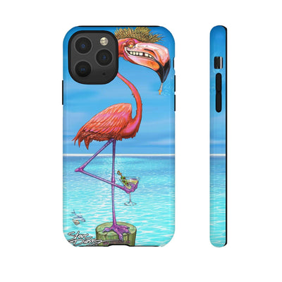 "Dirty Flamingo" Tough Phone Cases