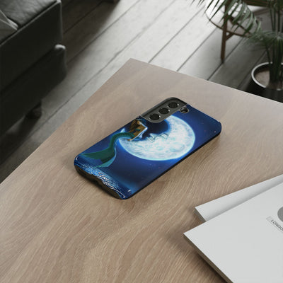 "Mermaid in the Moon" Tough Phone Cases