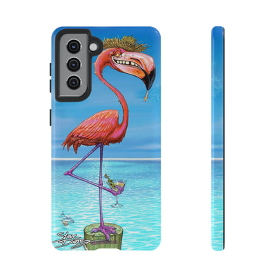 "Dirty Flamingo" Tough Phone Cases