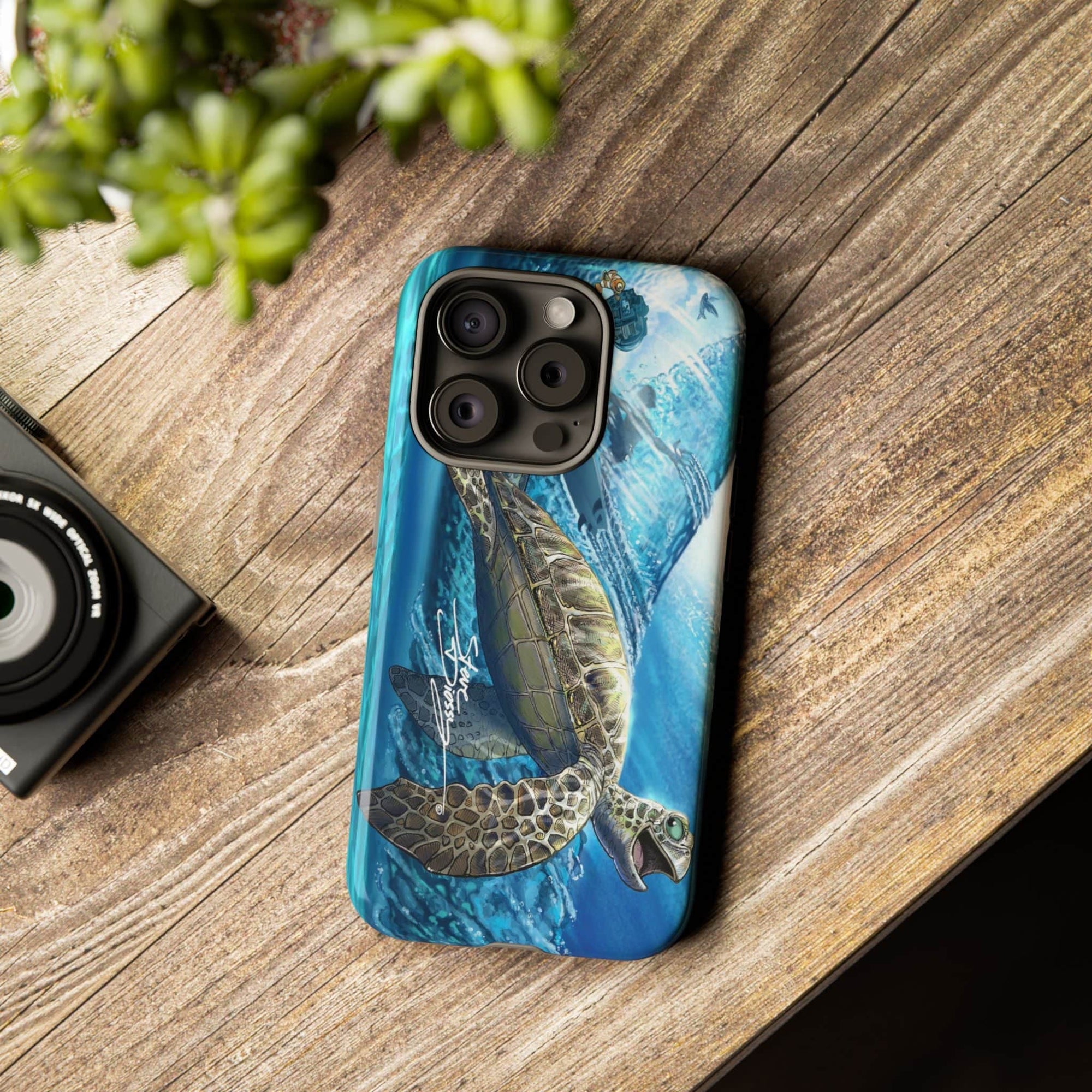 "Turtley Tubular" Tough Phone Cases